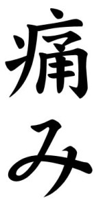 Japanese Word for Pain