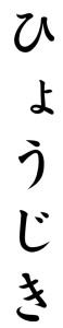 Japanese Word for Indicator