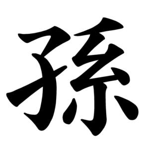 Jouyou Kanji "孫"